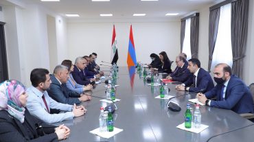 Արա Այվազյանը հանդիպել է Իրաքի ԱԺ արտաքին հարաբերությունների մշտական հանձնաժողովի նախագահի հետ