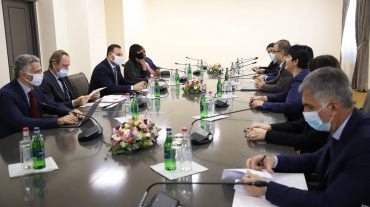 ԱԳ նախարարի տեղակալն ընդունեց ՖԽՎ պատվիրակության անդամներին