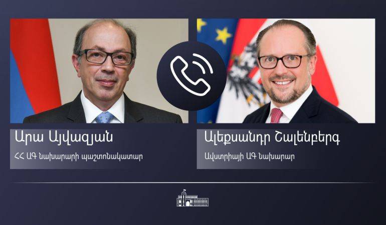 Արա Այվազյանն ու Ալեքսանդր Շալենբերգը քննարկել են Հայաստանի ինքնիշխան տարածք ադրբեջանական ԶՈՒ-ի ներթափանցման հետևանքով ստեղծված իրավիճակը
