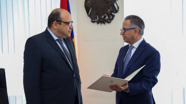 Հորդանանի Հաշիմյան Թագավորության դեսպանն իր հավատարմագրերի պատճենն է հանձնել ԱԳ նախարարի տեղակալին