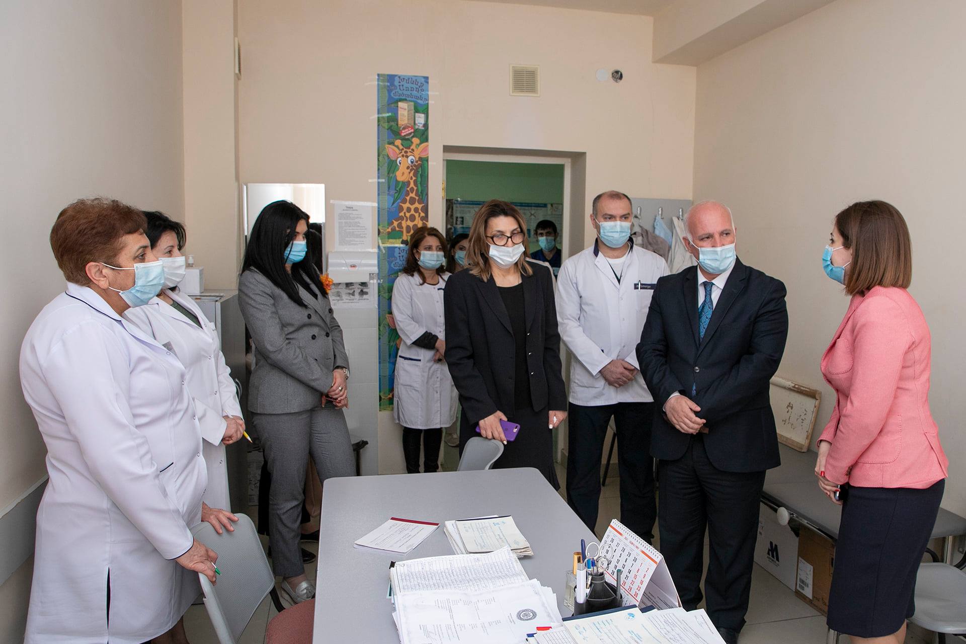 Առողջապահության նախարարն աշխատանքային այցով այսօր եղել է Կոտայքի մարզում