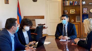 Արմավիրի մարզպետն ընդունել է ՄԱԿ-ի պարենի համաշխարհային ծրագրի դպրոցական սննդի բաժնի պետին