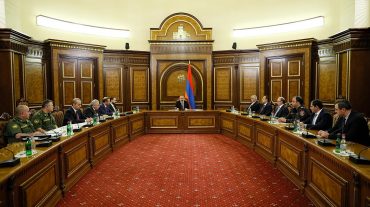 Նիկոլ Փաշինյանի գլխավորությամբ տեղի է ունենում Անվտանգության խորհրդի նիստ