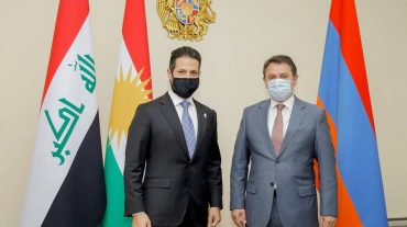 ԲՏԱ նախարարի պաշտոնակատարն ընդունել է Իրաքյան Քուրդիստանի փոխվարչապետին