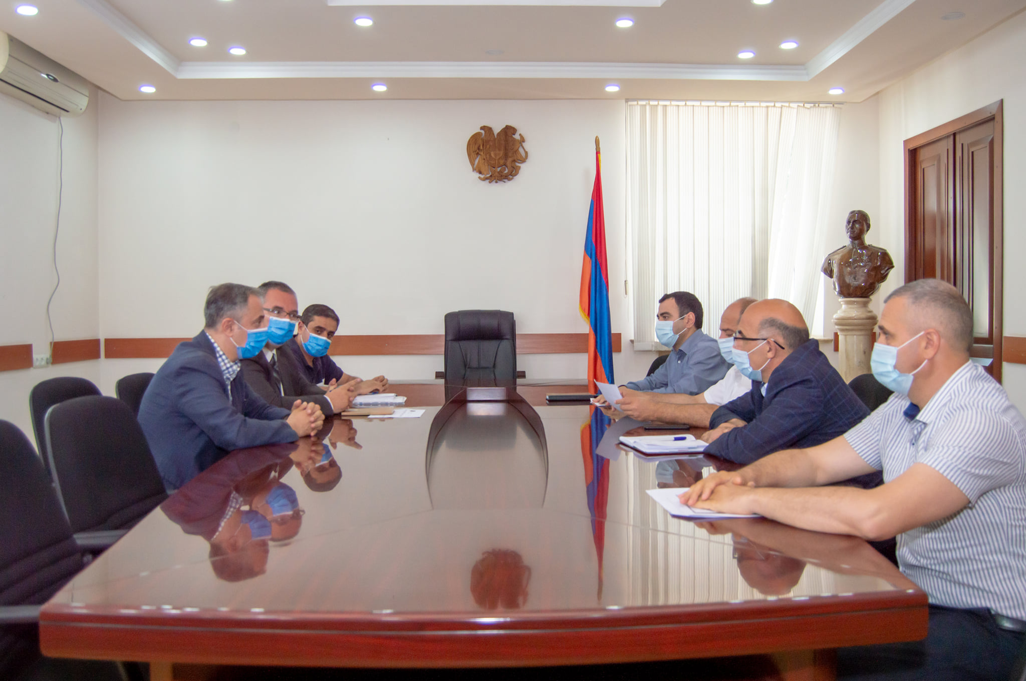 Քննարկվել են Տավուշի մարզում գյուղատնտեսության ոլորտի արդյունավետության բարձրացմանը վերաբերող հարցեր