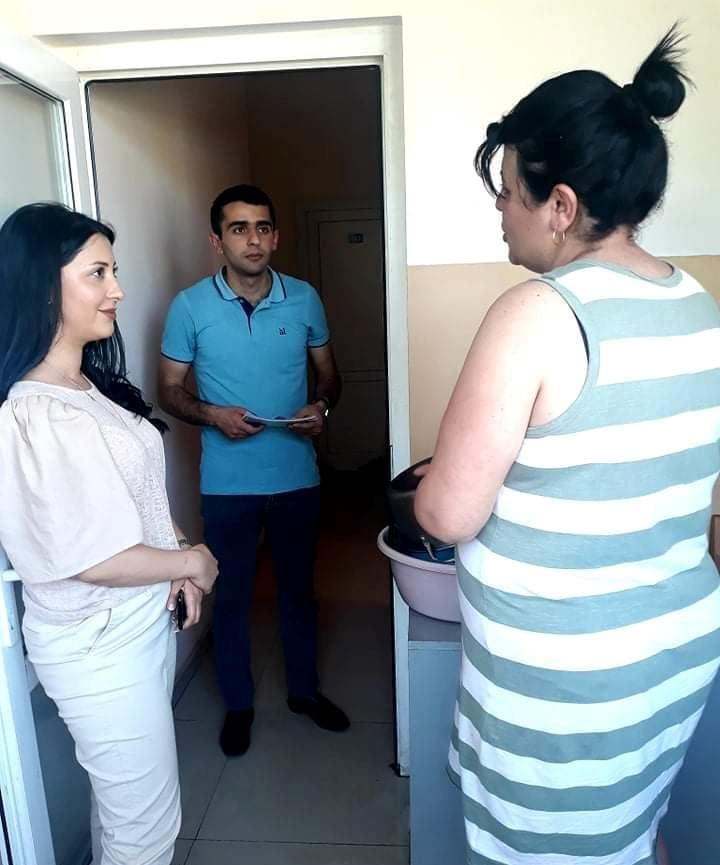 Արցախի ՄԻՊ ներկայացուցիչները հանդիպել են Ստեփանակերտում ժամանակավոր բնակություն հաստատած մի խումբ տեղահանված անձանց հետ
