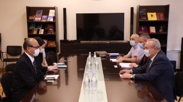 ԿԳՄՍ նախարարի պաշտոնակատարն ընդունել է Ճապոնիայի նորանշանակ դեսպանին