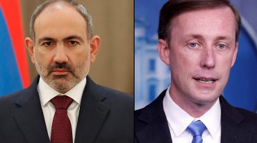 Նիկոլ Փաշինյանը հեռախոսազրույց է ունեցել Ջեյք Սալիվանի հետ
