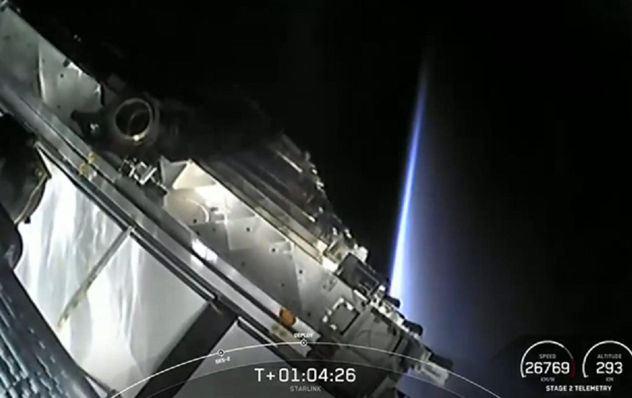 SpaceX-ը ուղեծիր է դուրս բերել 60 Starlink արբանյակ