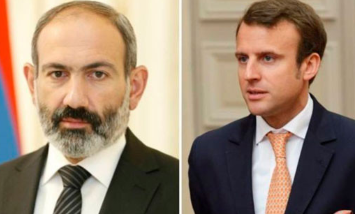 Մակրոնը Փաշինյանի հետ քննարկել է հայ-ադրբեջանական սահմանին տիրող իրավիճակը