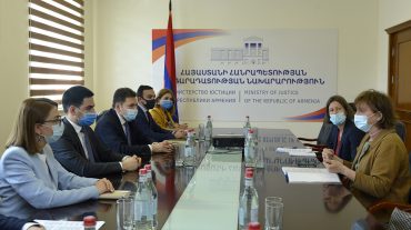 Ռուստամ Բադասյանը ԵԽ բարձրաստիճան պաշտոնյայի հետ քննարկել է համագործակցությանն ուղղված հարցերի լայն շրջանակ