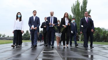 Իրաքի խորհրդարանի պատվիրակությունն այցելել է Ծիծեռնակաբերդ