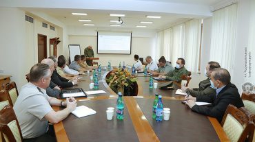 Պաշտպանության նախարարությունում տեղի է ունեցել հանդիպում ՀՀ-ում հավատարմագրված ռազմական կցորդների հետ