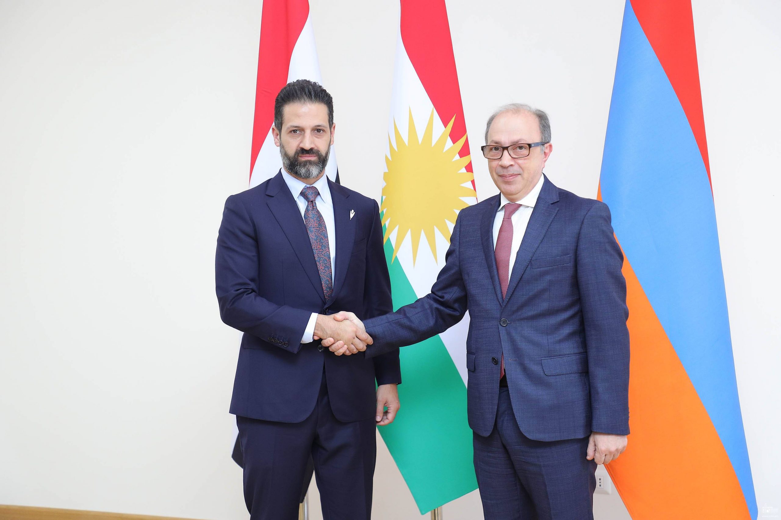 Տեղի է ունեցել Արա Այվազյանի և Իրաքյան Քուրդիստանի տարածաշրջանային կառավարության փոխվարչապետի հանդիպումը