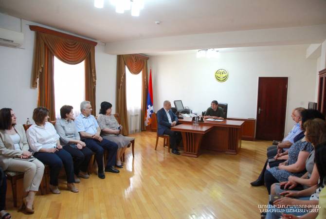 Արցախի նախագահը ներկայացրել է Արցախի նորանշանակ ֆինանսների նախարարին