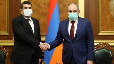 Արայիկ Հարությունյանը շնորհավորել է Նիկոլ Փաշինյանին՝ հաջողություն մաղթելով ստացած վստահության իրացման ճանապարհին