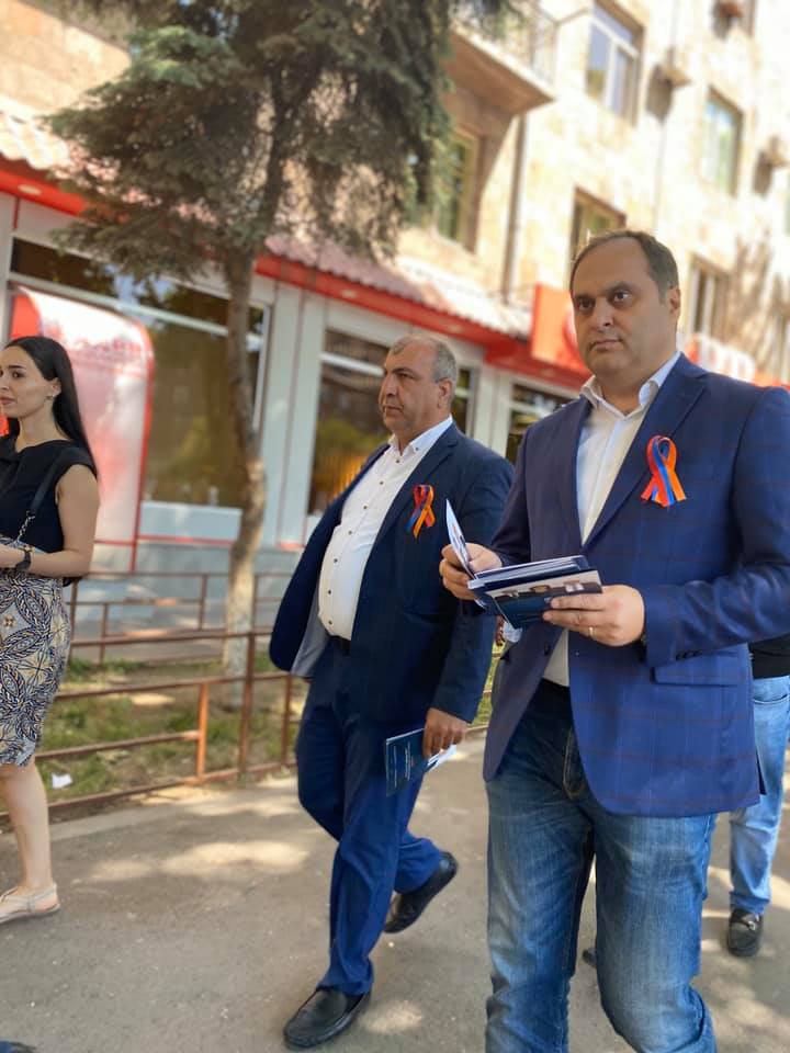 «Զարթոնք» ազգային քրիստոնեական կուսակցության քարոզարշավը Երևանում