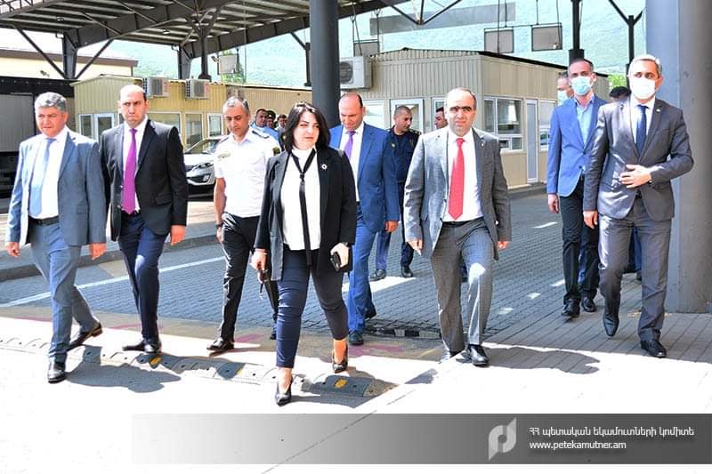 Վրացական կողմի հետ քննարկվել են մաքսային ոլորտում էլեկտրոնային տվյալների փոխանակմանը և համագործակցության խորացմանն առնչվող հարցեր