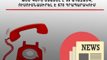 Ժամը 15։00-ի դրությամբ Մարդու իրավունքների պաշտպանի աշխատակազմը ստացել է 59  ահազանգ ու դիմում