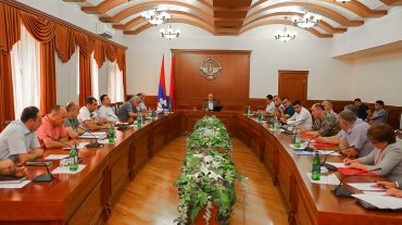 Արցախի պետնախարարի մոտ քննարկվել է վարկային պարտավորությունների կատարմանն ուղղված պետական ֆինանսական աջակցության ծրագիրը