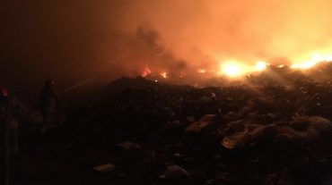Հրդեհ Արմավիր քաղաքի աղբավայրում