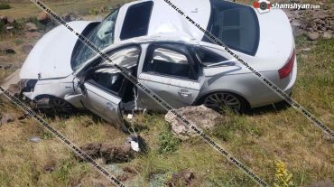 Խոշոր ավտովթար Սյունիքի մարզում. Audi A6-ը մի քանի պտույտ գլորվելով, հայտնվել է ձորում. կա 5 վիրավոր