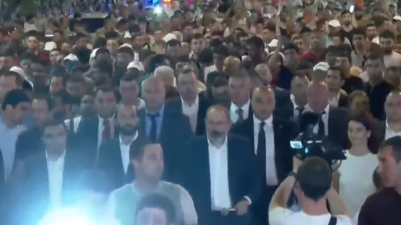 Երևանյան հանրահավաքը ՔՊ-ն ավարտել է երթով