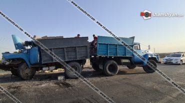 Արագածոտնում բախվել են «Renault» և «ЗИЛ-130»-ը․ 2 մարդ ծայրահեղ ծանր վիճակում հոսպիտալացվել է