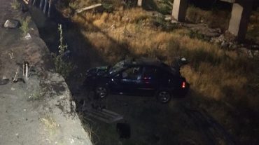 Ավտոմեքենան ընկել է չշահագործվող ջրատարը