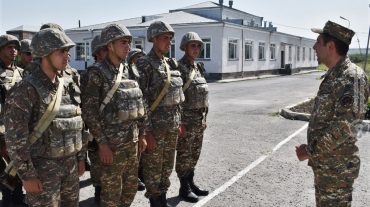 Զորամասերից մեկում իրականացվել է մարտական հերթափոխ