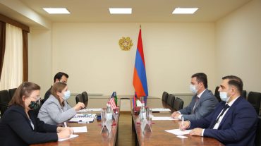 Հայկ Չոբանյանն ընդունել է ՀՀ-ում ԱՄՆ դեսպան Լին Թրեյսիին