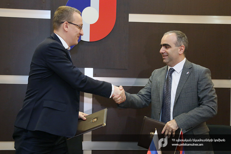 ՊԵԿ-ի և ՌԴ դաշնային հարկային ծառայության միջև ստորագրվել է էլեկտրոնային փաստաթղթերի փոխանակման պիլոտային ծրագրի իրականացման ճանապարհային քարտեզը