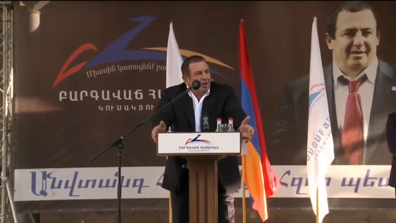 «Բարգավաճ Հայաստանն» այս անգամ էլ նախընտրական քարոզարշավ է անցկացրել Վայոց ձորում