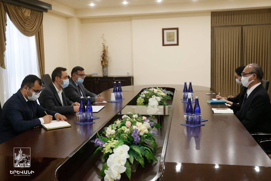 Հայկ Մարությանն ընդունել է ՀՀ-ում Ճապոնիայի դեսպանին