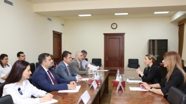 Հայկ Չոբանյանն ընդունել է ՀՄՄ ԱՊՀ հարցերով տարածաշրջանային ստորաբաժանման տնօրեն Նատալիա Մոչուին