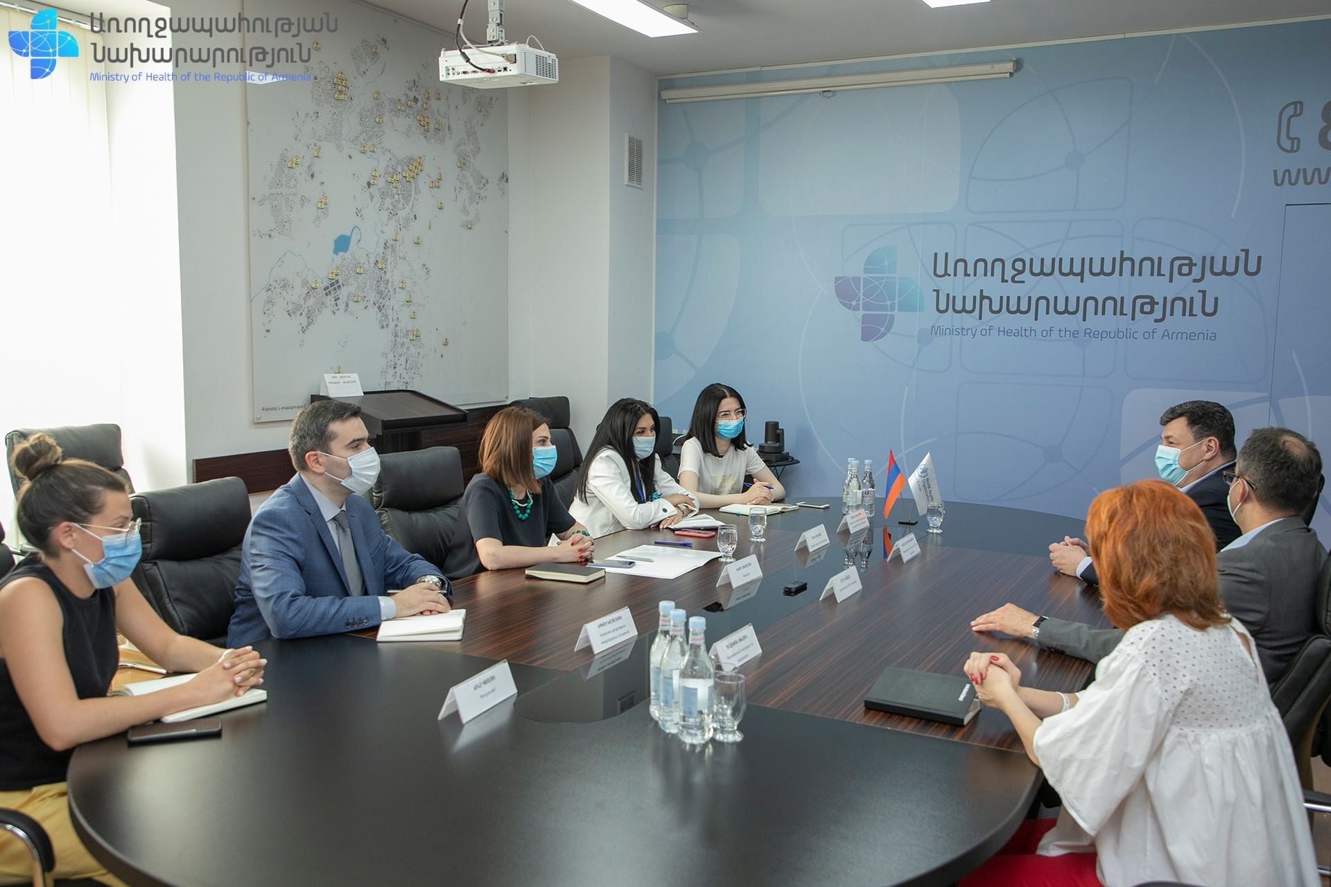 Անահիտ Ավանեսյանը հանդիպել է ԱՀԿ ներկայացուցիչների հետ