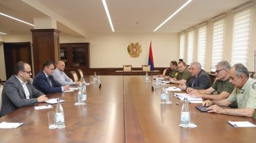 Վաղարշակ Հարությունյանը և Հայկ Չոբանյանը քննարկել են ռազմարդյունաբերության ոլորտում նորարարական տեխնոլոգիաների ծրագրերը