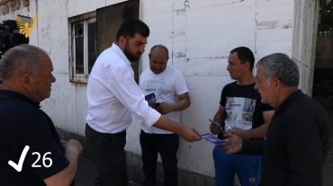 «Ինքնիշխան Հայաստան» կուսակցության քարոզարշավը՝ մի շարք քաղաքներում