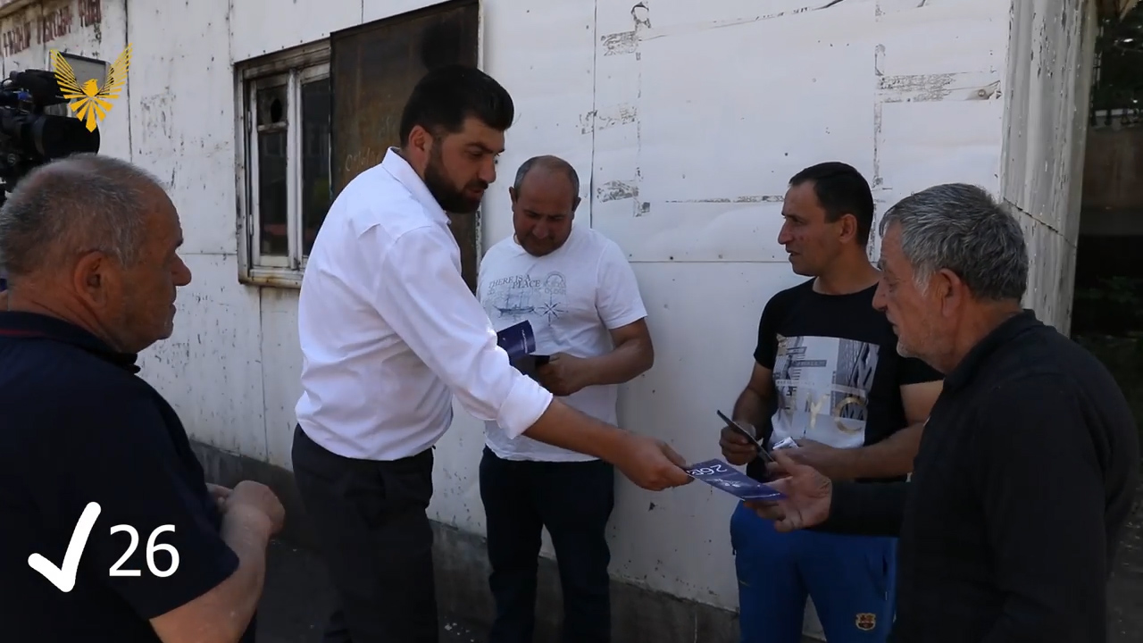 «Ինքնիշխան Հայաստան» կուսակցության քարոզարշավը՝ մի շարք քաղաքներում