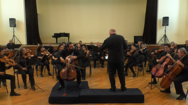 Գյումրիի պետական սիմֆոնիկ նվագախումբն ամփոփել է «Մենակատարների շքերթ» նախագծի այս տարվա համերգաշրջանը