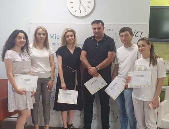 ՊԵԿ տեղեկատվական տեխնոլոգիայի վարչության աշխատակիցները վերապատրաստվել են Մայքրոսոֆթ ինովացիոն կենտրոնում