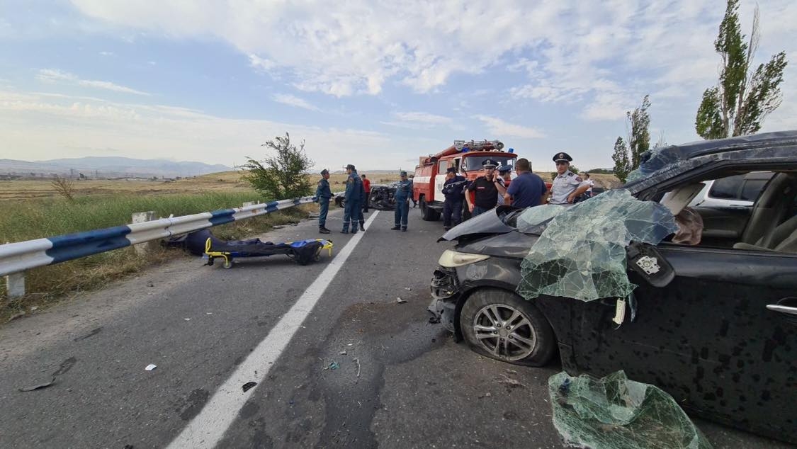 Երևան-Սևան ավտոճանապարհին տեղի ունեցած վթարի վայրից ՔԿ-ն լուսանկարներ ու տեսանյութ է հրապարակել