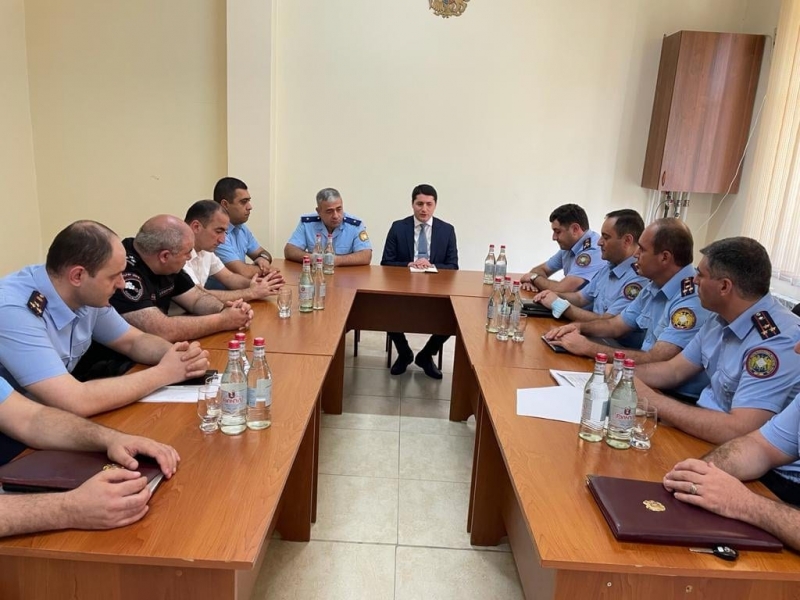 ՀՀ քննչական կոմիտեի նախագահն աշխատանքային այցով Սյունիքում է