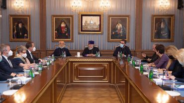 Ամենայն Հայոց կաթողիկոսն ընդունել է Եվրոպական հանձնաժողովի հարևանության և ընդլայնման հարցերով հանձնակատարին