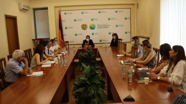 Ռոմանոս Պետրոսյանն ընդունել է ՇՄՆ բնապահպանական ծրագրերի իրականացման գրասենյակի աշխատակազմին