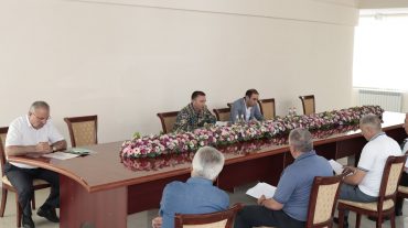 Անցկացվել է հրամանատարաշտաբային ուսումնական վարժանք