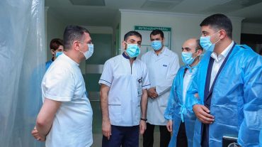 Արցախի պետնախարարը շրջայց է կատարել Ստեփանակերտի հանրապետական բժշկական կենտրոնում