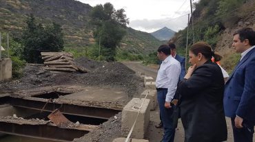 Սուրեն Պապիկյանը ծանոթացել է Վանաձոր-Ալավերդի-Վրաստանի սահման միջպետական նշանակության ճանապարհի ընթացիկ աշխատանքներին