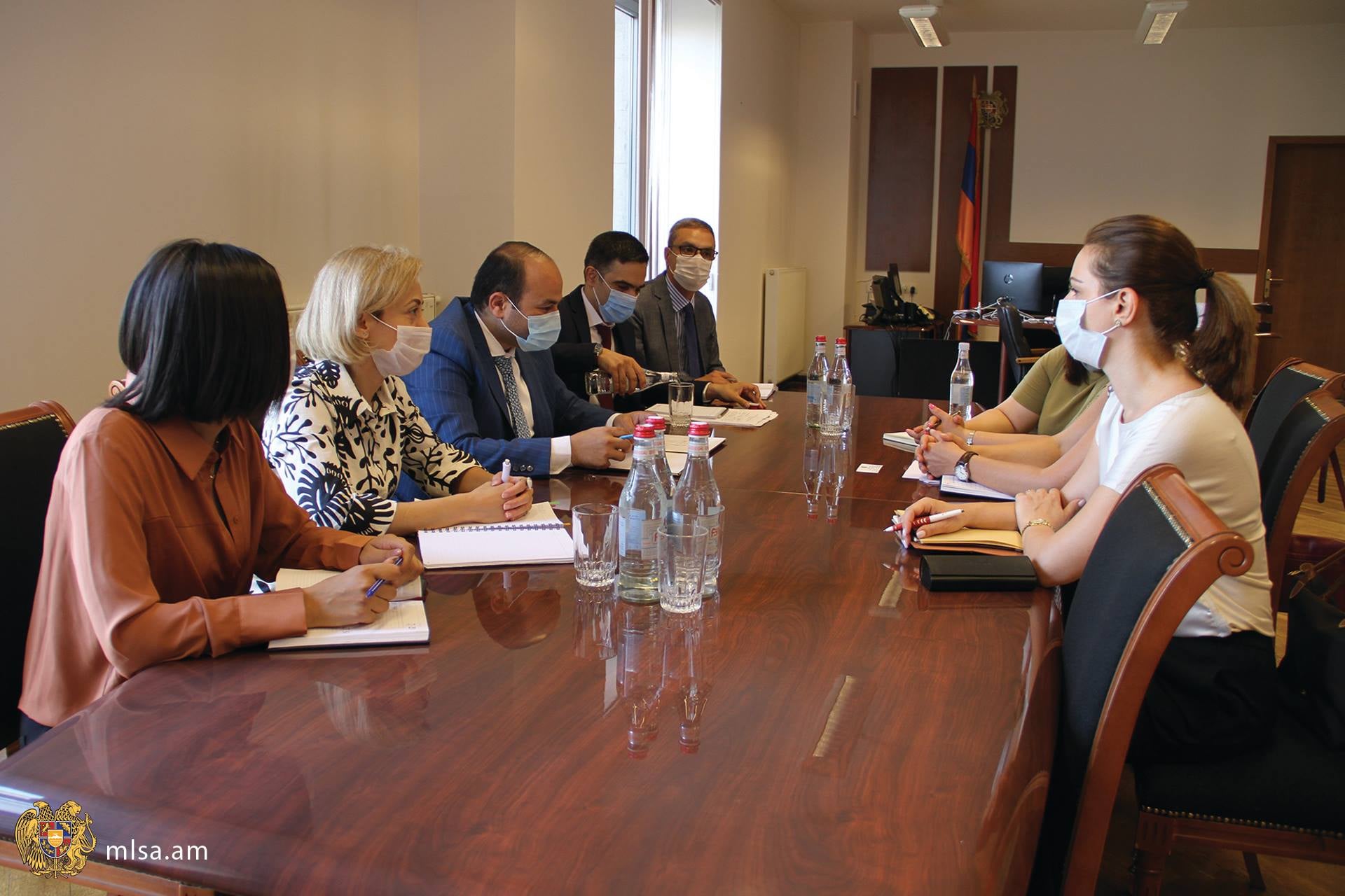 Նարեկ Մկրտչյանն ընդունել է GIZ հայաստանյան գրասենյակի տնօրենին