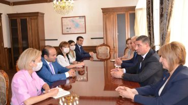 Գեղարքունիքի մարզպետն ընդունել է ՀՀ աշխատանքի և սոցիալական հարցերի նախարարության ներկայացուցիչներին